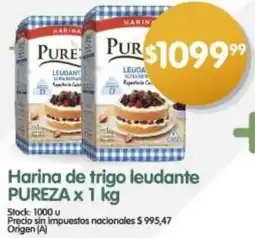 Supermercados Buenos Días Pureza harina de trigo leudante oferta