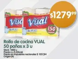 Supermercados Buenos Días Vual rollo de cocina oferta