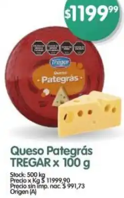 Supermercados Buenos Días Tregar queso pategrás oferta