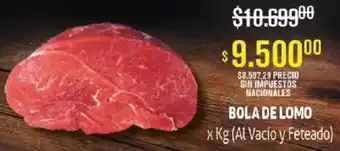 Makro Bola de lomo oferta