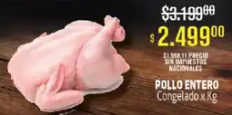 Makro Pollo entero congelado oferta