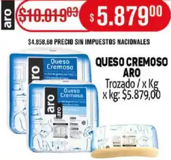 Makro Aro queso cremoso oferta