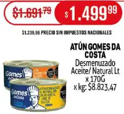 Makro Atún gomes da costa oferta