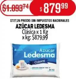 Makro Azúcar ledesma clásica oferta
