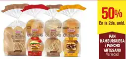 Makro Pan hamburguesa /pancho artesano variedad oferta