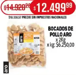 Makro Aro bocados de pollo oferta