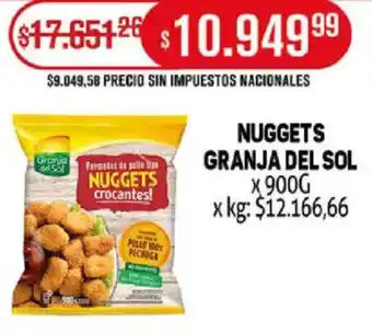 Makro Nuggets granja del sol oferta