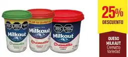 Makro Queso milkaut crematto variedad oferta