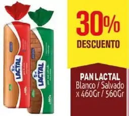 Makro Pan lactal blanco/salvado oferta