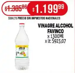 Makro Vinagre alcohol favinco oferta