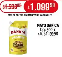 Makro Dánica mayonesa oferta