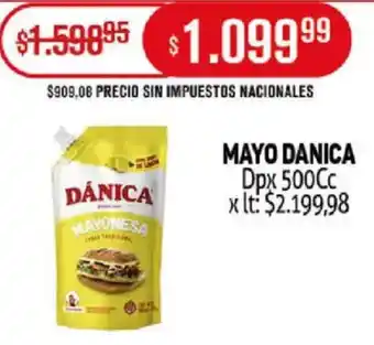 Makro Dánica mayonesa oferta