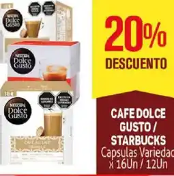 Makro Cafe dolce gusto/ starbucks capsulas variedad oferta