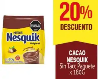Makro Cacao nesquik sin tacc paguete oferta