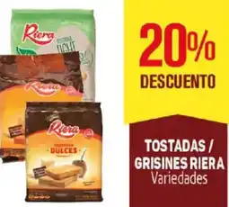 Makro Tostadas / grisines riera variedades oferta