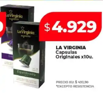 Supermayorista Vital LA VIRGINIA Capsulas Originales x10u oferta