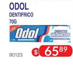 Masivos Odol Dentifrico 70g oferta