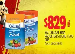 Supermercados Yaguar Sal Celusal Fina oferta