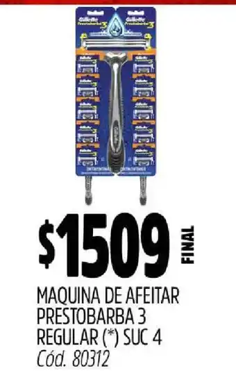 Supermercados Yaguar Maquina de Afeitar Prestobarba 3 Regular oferta