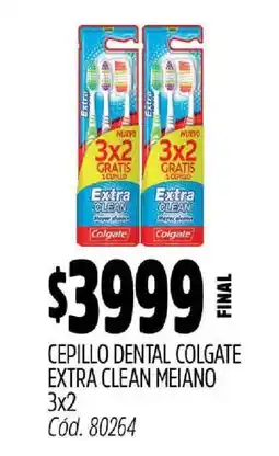 Supermercados Yaguar Cepillo Dental Colgate Extra Clean Meiano oferta