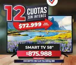 Supermayorista Vital SMART TV 58” oferta