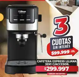 Supermayorista Vital Cafetera Express Liliana 3en1 c/Accesor oferta