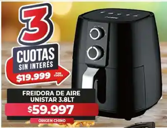 Supermayorista Vital Freidora de Aire Unistar 3.8LT oferta