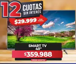Supermayorista Vital SMART TV 40” oferta