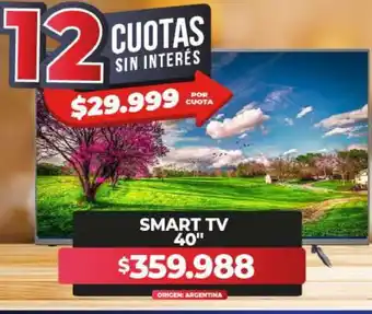 Supermayorista Vital SMART TV 40” oferta