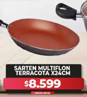 Supermayorista Vital Sarten Multiflon Terracota X24CM oferta