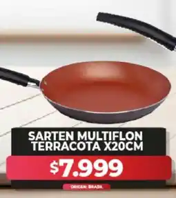 Supermayorista Vital Sarten Multiflon Terracota X20CM oferta