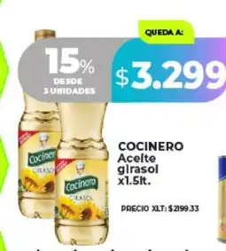 Supermayorista Vital COCINERO Aceite girasol x1.5lt oferta