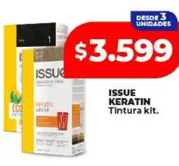 Supermayorista Vital ISSUE KERATIN Tintura kit oferta