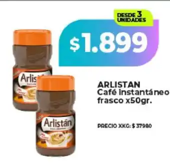 Supermayorista Vital Arlistan Cafe Instantaneo oferta