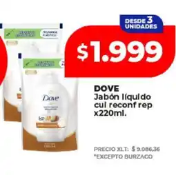 Supermayorista Vital DOVE Jabón líquido oferta