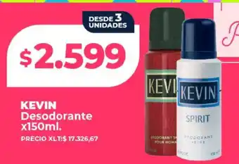 Supermayorista Vital KEVIN Desodorante x150ml oferta
