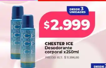 Supermayorista Vital CHESTER ICE Desodorante corporal x250ml oferta