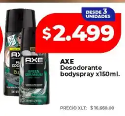 Supermayorista Vital AXE Desodorante bodyspray x150ml oferta