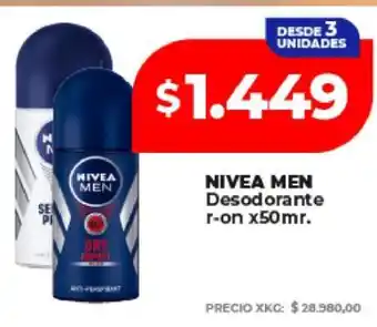 Supermayorista Vital NIVEA MEN Desodorante oferta