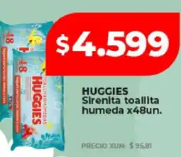 Supermayorista Vital HUGGIES Sirenita toallita humeda x48un oferta