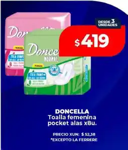 Supermayorista Vital DONCELLA oferta