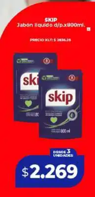 Supermayorista Vital Skip Jabón Líquido oferta