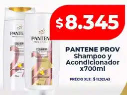 Supermayorista Vital PANTENE PROV Shampoo y Acondicionador x700ml oferta