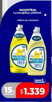 Supermayorista Vital MAGISTRAL Lavavajillas x300ml oferta