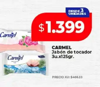 Supermayorista Vital CARMEL Jabón de tocador oferta