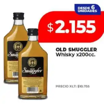 Supermayorista Vital OLD SMUGGLER Whisky x200cc oferta