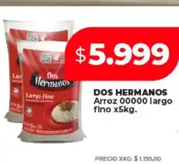 Supermayorista Vital DOS HERMANOS Arroz 00000 largo fino x5kg oferta