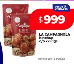 Supermayorista Vital LA CAMPAGNOLA Ketchup oferta
