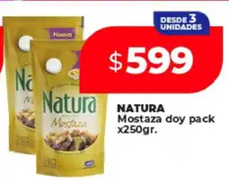 Supermayorista Vital Natura Mostaza doy pack x250gr oferta