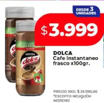 Supermayorista Vital DOLCA Café instantáneo oferta